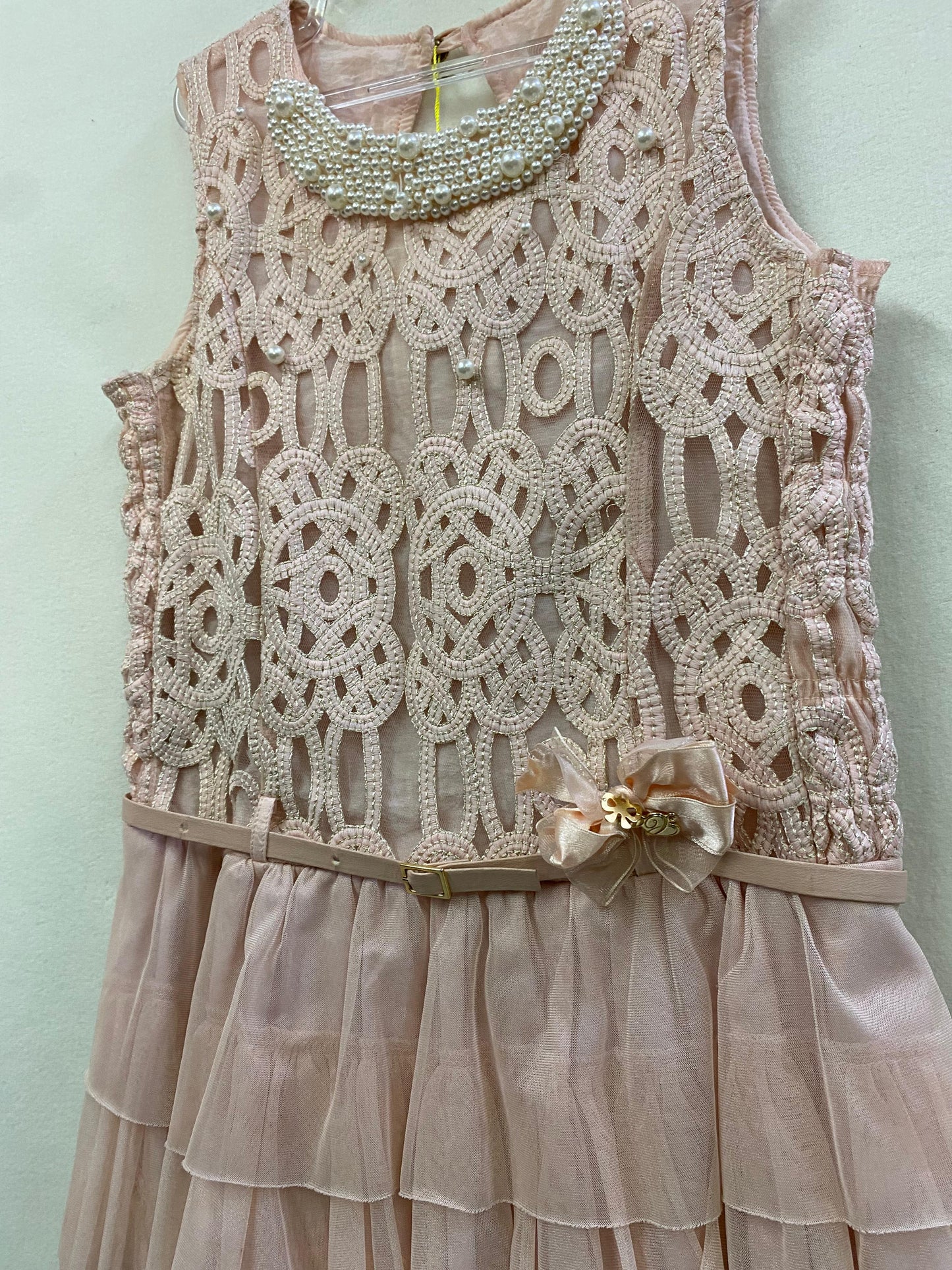 Vestido Rose com pérola