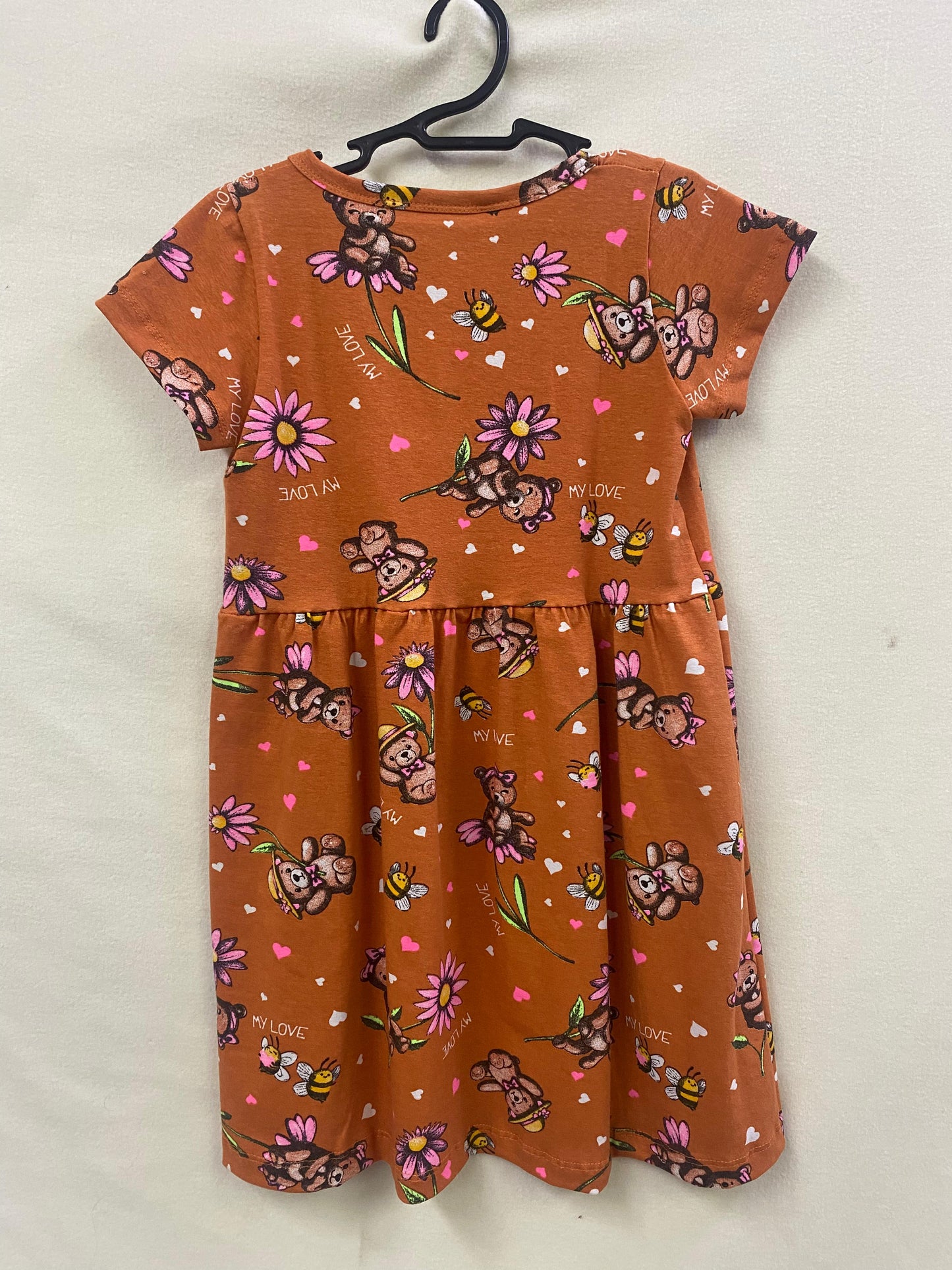 Vestido Estampado de Ursos