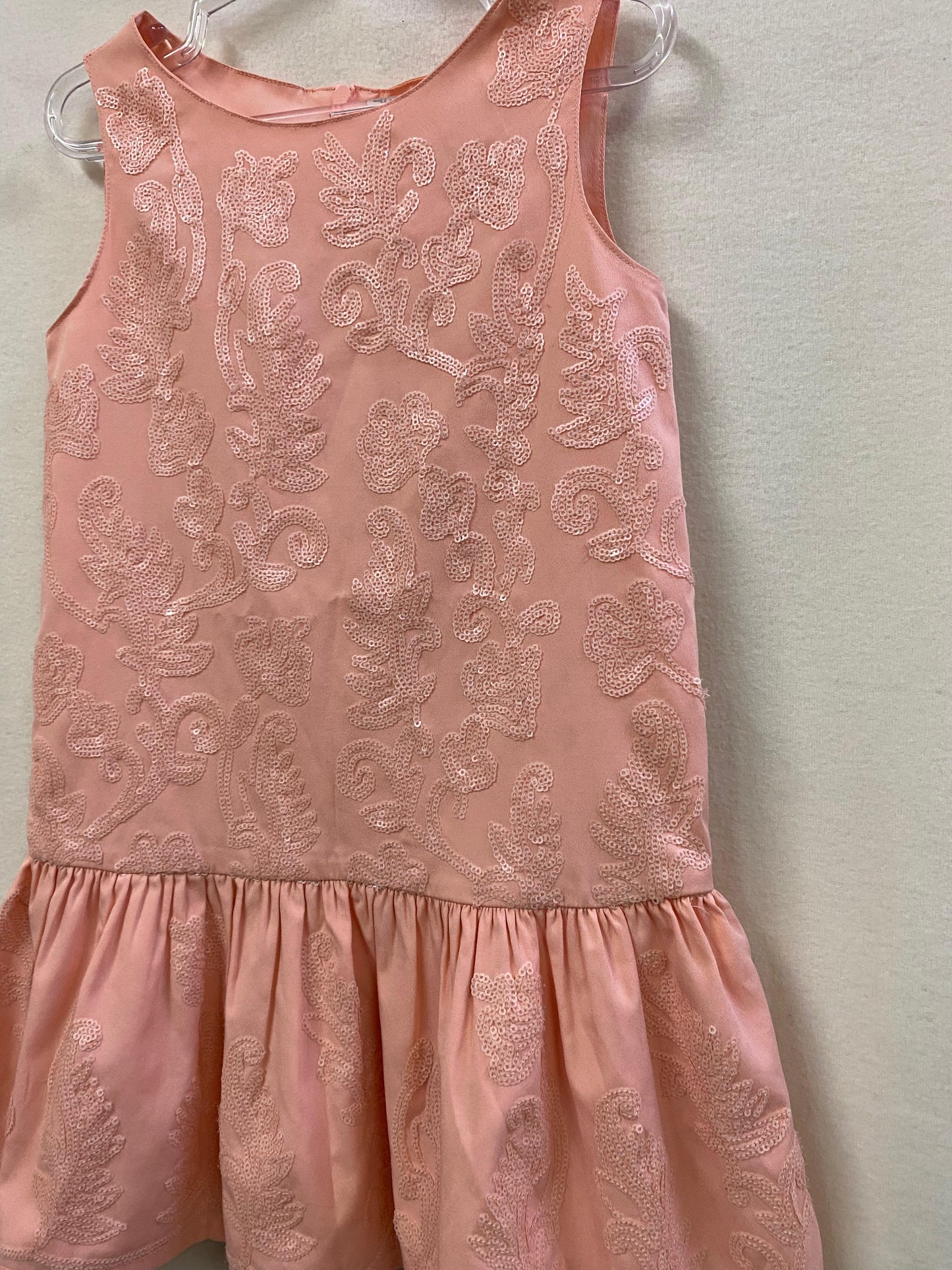 Vestido Rosa com Paetê