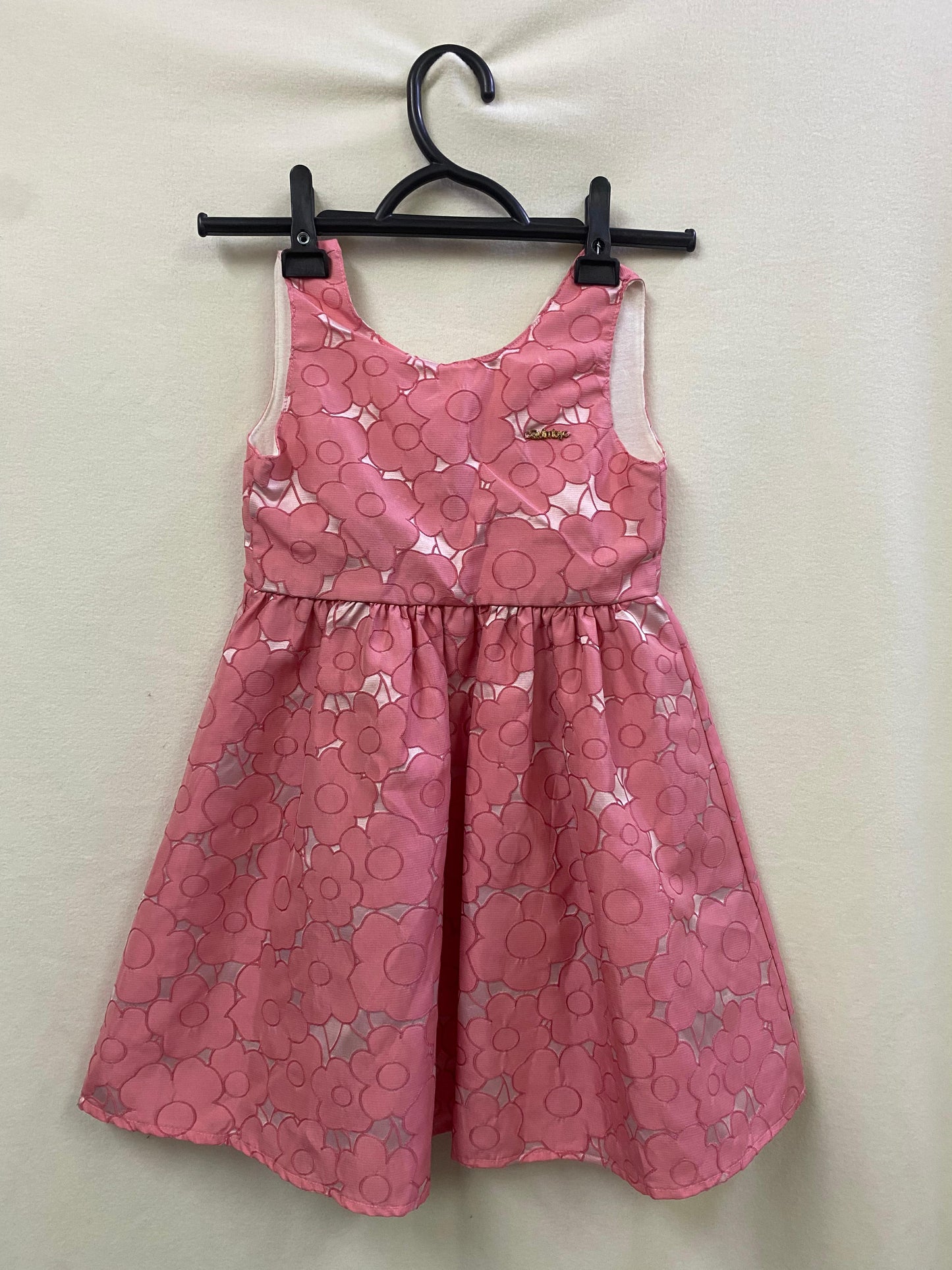 Vestido de Flores Rosa