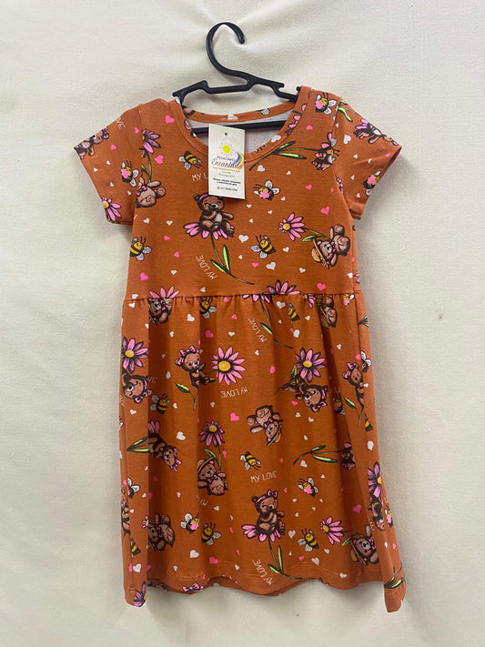 Vestido Estampado de Ursos