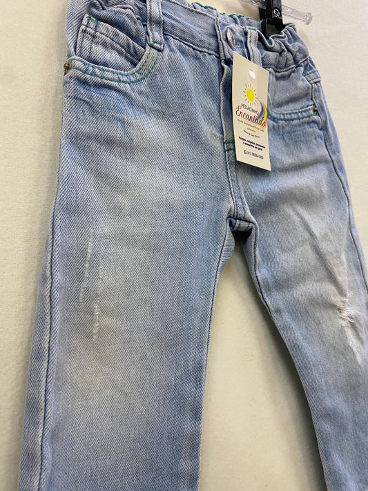 Calça Jeans com Ajuste